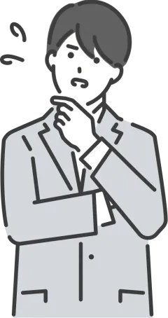 悩む男性